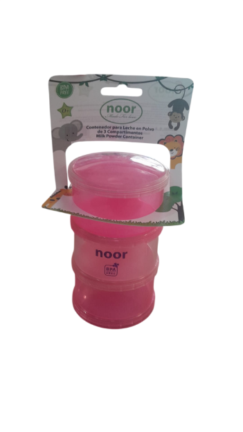 Imagen de Dispensador de Fórmula 3 Niveles Rosa  Noor
