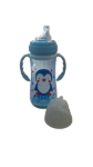 Imagen de Mamadera con Asa 12oz Pinguino 3 etapas