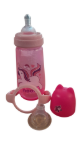 Imagen de Mamadera con Asa 15oz Unicornio 3 etapas