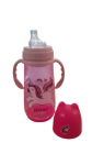 Imagen de Mamadera con Asa 15oz Unicornio 3 etapas
