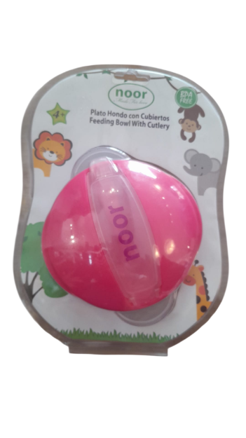 Imagen de Bowl con Tapa y Cubierto Rosa Noor