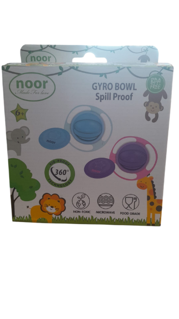 Imagen de Bowl 360 Grados Noor azul y naranja