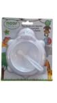 Imagen de Plato Hondo con Cuchara Sensitiva Noor