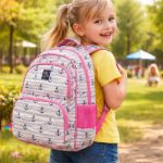 Imagen de Mochilas Infantil Grande Escolar Bolsillos Tamaño 46x30x15cm - Gris - Anclas