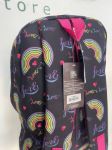 Imagen de Mochilas Infantil Grande Escolar Bolsillos Tamaño 46x30x15cm - Negro - Arcoíris