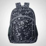 Imagen de Mochilas Infantil Grande Escolar Bolsillos Tamaño 46x30x15cm - Negro - Letras