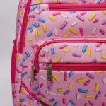 Imagen de Mochilas Infantil Grande Escolar Bolsillos Tamaño 46x30x15cm - Rosa - confetti