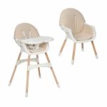 Imagen de Silla de comer multiuso 2 en 1 infantil Mika Beige