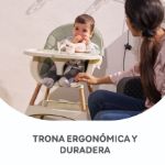 Imagen de Silla de comer multiuso 2 en 1 infantil Mika Beige