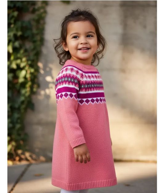 Imagen de Vestido sweater tejido mangas largas Crazy8