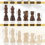 Imagen de Tablero magnético de Ajedrez en madera