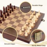 Imagen de Tablero magnético de Ajedrez en madera