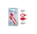 Imagen de Kit Cucharas Silicona Entrenamiento Blw Bebes 6 Meses+ Buba