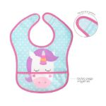 Imagen de Baberos con bolsillo impermeable Buba- Unicornio