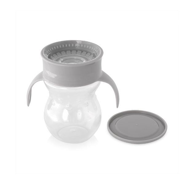 Imagen de Vaso con asas 360 grados Lorelli bebes 12m+-Gris