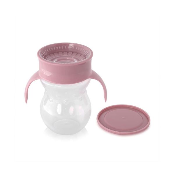 Imagen de Vaso con asas 360 grados Lorelli bebes 12m+-Rosa