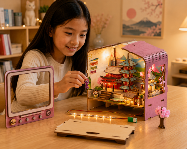 Imagen de Juego de Construcción Puzzle en 3D Tokio 124pcs