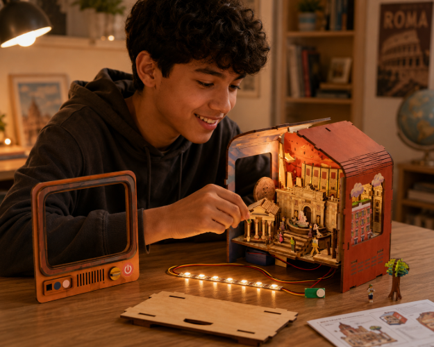 Imagen de Juego de Construcción Puzzle en 3D Roma 123 pcs