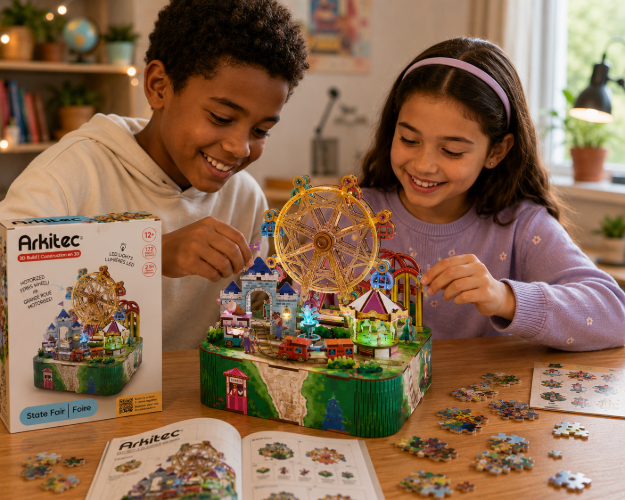 Imagen de Juego de Construcción  en 3D  Feria de diversiones