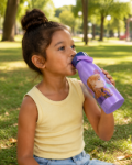 Imagen de Botella aluminio 760 ml Frozen lila