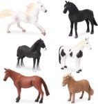 Imagen de Set 6  figuras de caballos N.1