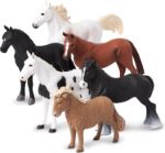 Imagen de Set 6  figuras de caballos N.1