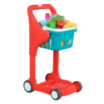 Imagen de Carrito de compras musical rojo 15 pcs