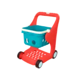 Imagen de Carrito de compras musical rojo 15 pcs