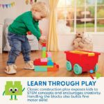 Imagen de Juego Bloques de construccion con carretilla 47 pcs