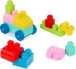 Imagen de Juego Bloques de construccion con carretilla 47 pcs