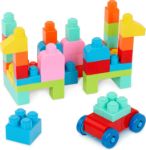 Imagen de Juego Bloques de construccion con carretilla 47 pcs