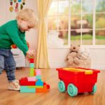 Imagen de Juego Bloques de construccion con carretilla 47 pcs