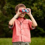 Imagen de Mini binoculares prismaticos - Rojo