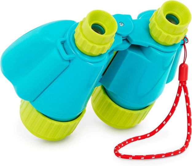 Imagen de Mini binoculares prismaticos-Azul