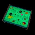 Imagen de Centro de actividades Mesa de luz educativa 71 pcs