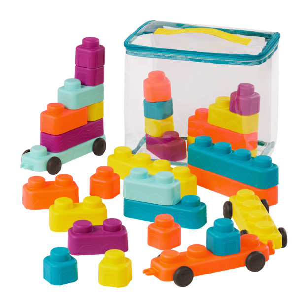 Imagen de Bloques de construcción blandos 30 pcs