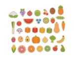 Imagen de Frutas y verduras magneticas