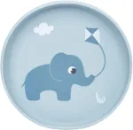 Imagen de Plato silicona con ventosa Cloudy-Azul