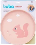 Imagen de Plato silicona con ventosa Cloudy-Rosa