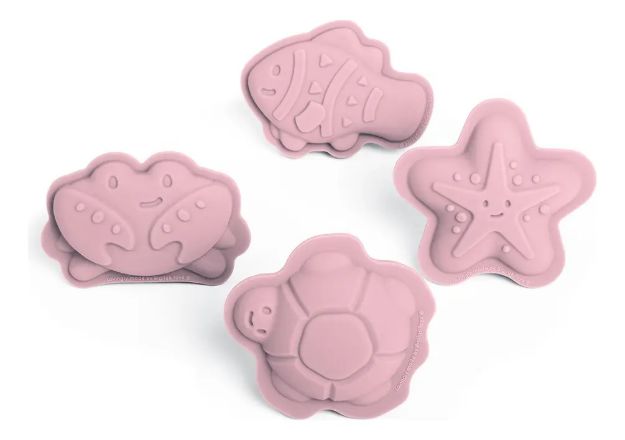 Imagen de Moldes de silicona para la playa -gris