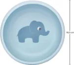 Imagen de Bowls silicona con ventosa Cloudy-azul
