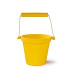 Imagen de Balde Silicona Bigjigs Toys Playa 18m+-amarillo