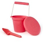 Imagen de Balde Silicona Bigjigs Toys Playa 18m+-coral