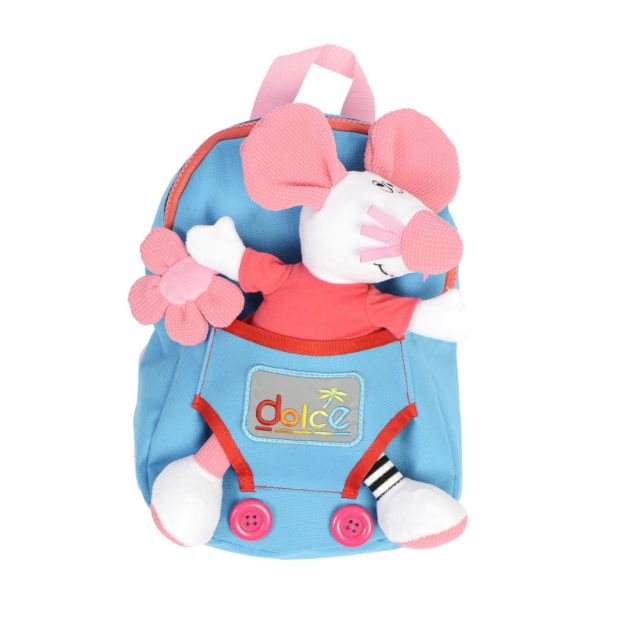 Imagen de Mi primera mochila con muñeco de apego-Raton