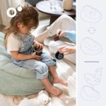 Imagen de Asiento con cinturón evolutivo para bebés y niños Doomoo-green
