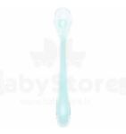 Imagen de Cuchara silicona flexible Babymoov-celeste