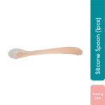 Imagen de Cuchara silicona flexible Babymoov-salmon