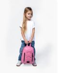 Imagen de Mochila infantil impermeable y vegana-Lazos Rosa