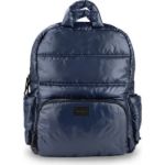 Imagen de Mochila maternal azul con cambiador 7AM