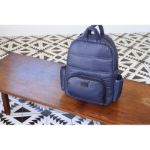 Imagen de Mochila maternal azul con cambiador 7AM